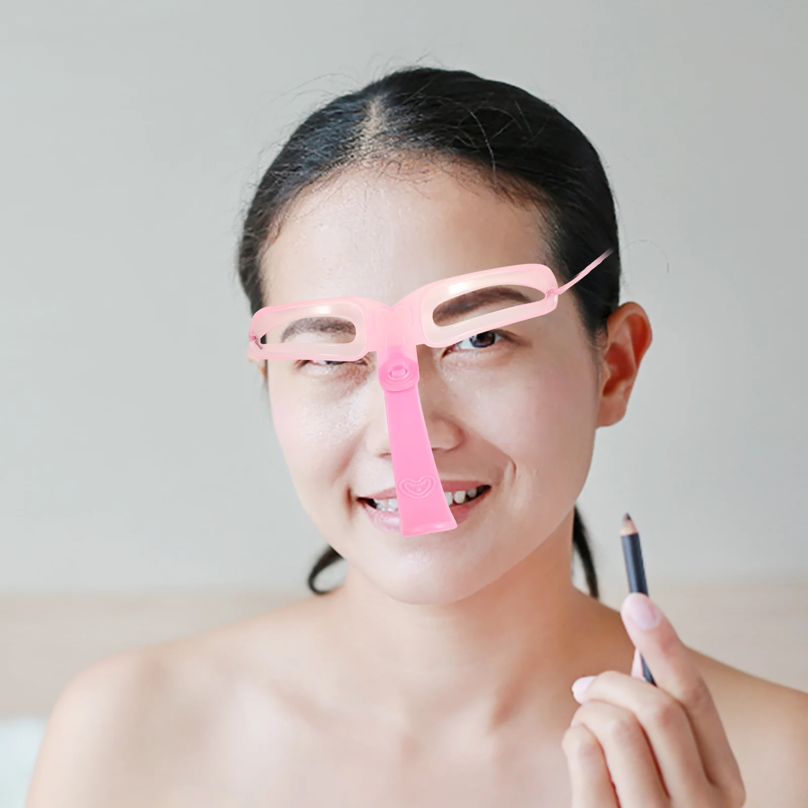 Juego de 3 plantillas para cejas reemplazables, plantillas para cejas portátiles para viajes, herramienta para cejas fácil de usar, práctico accesorio de maquillaje