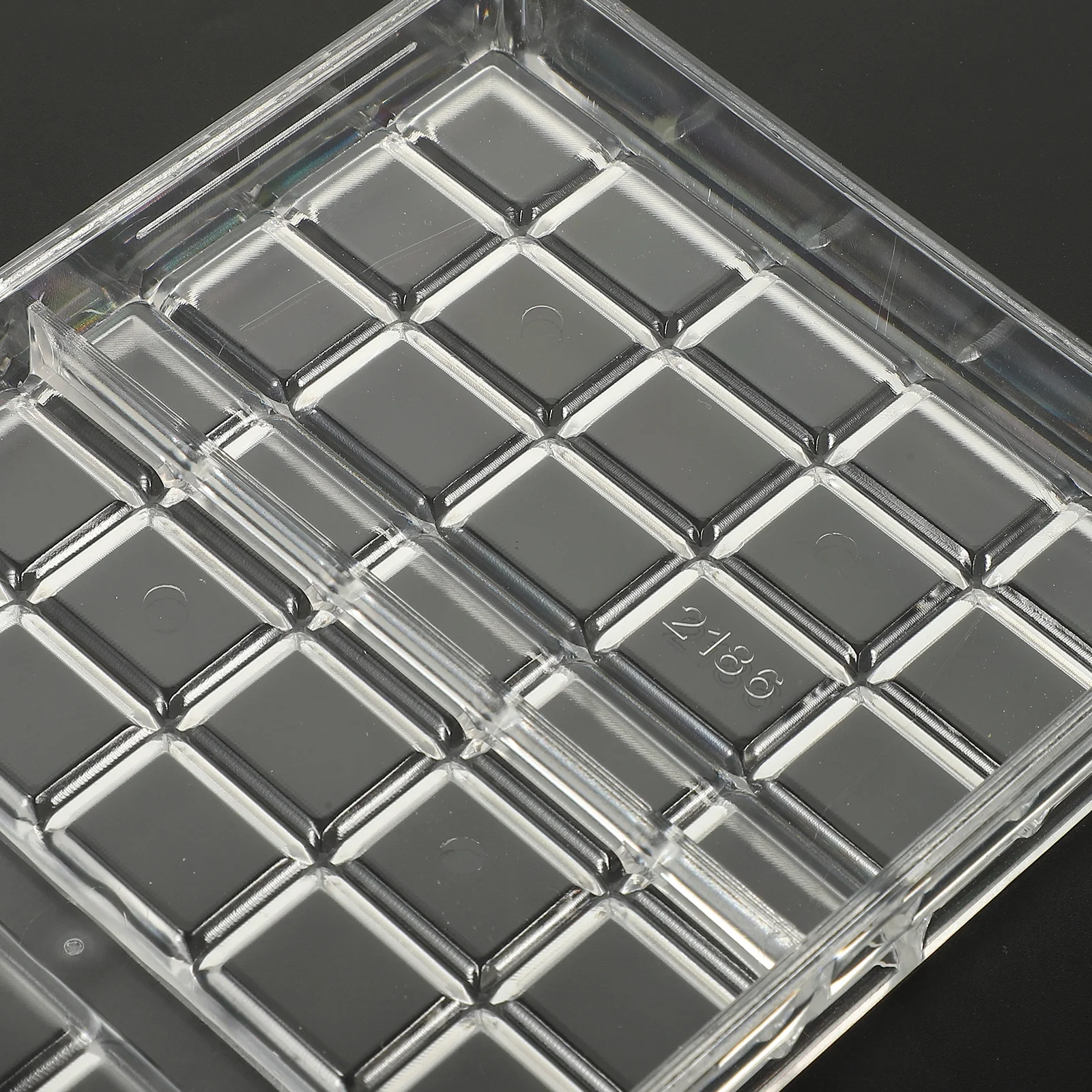 

Pe Material Transparent Chocolate Mold Multi-Grids Candy Jelly Mousse Making Mold Practical Kitchen Baking Dessert Supplies