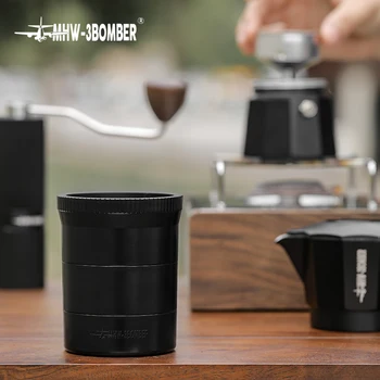 MHW-3BOMBER 모카 포트용 사이클론 커피 디스트리뷰터 널리 적응 가능한 모카 포트 디스트리뷰터 홈 바리스타를 위한 전문 도구
