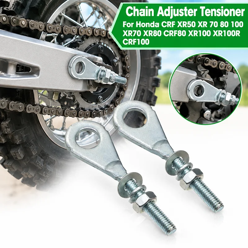 Chain Adjuster Tensioner For Honda CRF XR50 XR 70 80 100 XR70 XR80 CRF80 XR100 XR100R CRF100