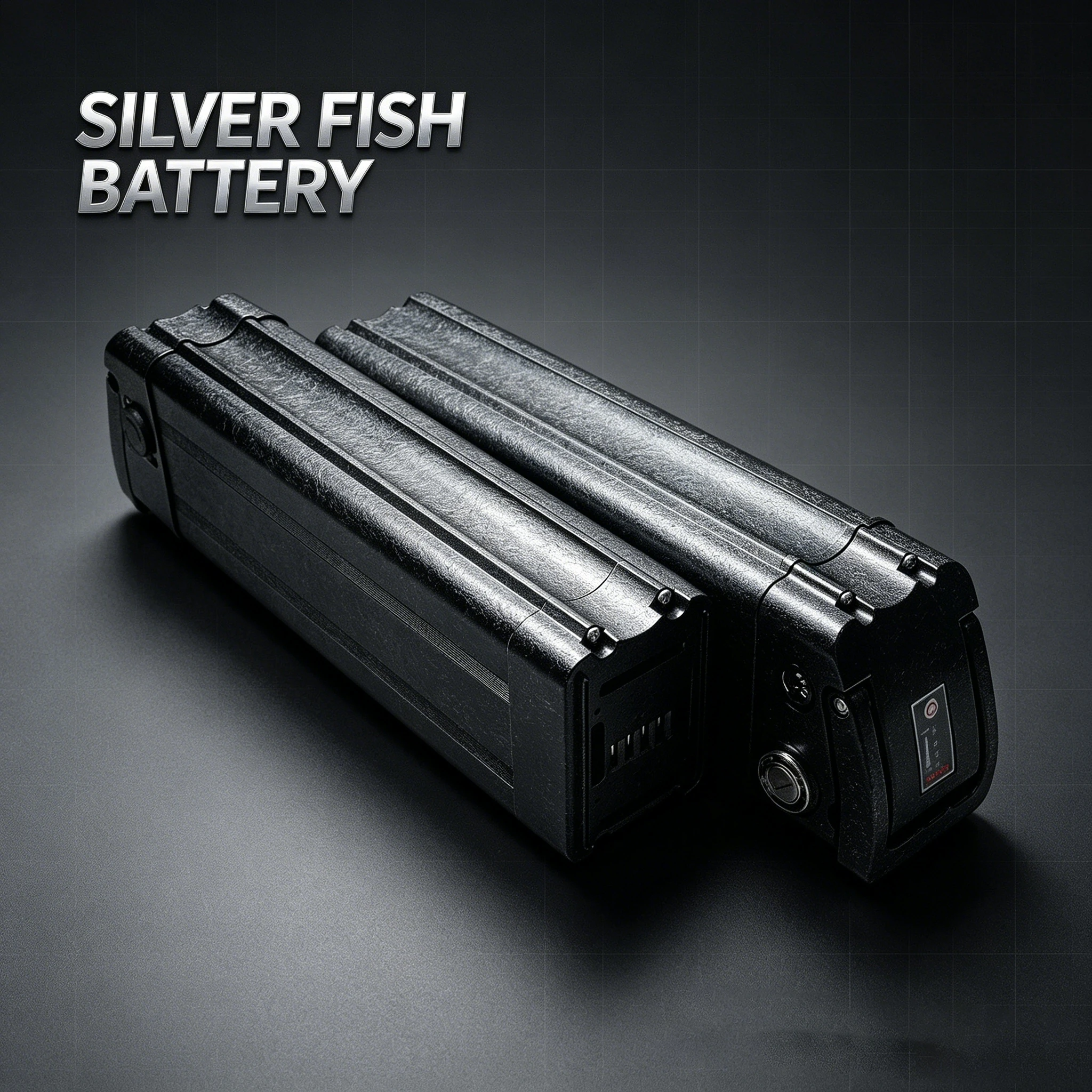 60V 52V 48V 36V 10Ah 12Ah 15Ah 20Ah Silver Fish Ebike Battery  High Capacity 18650 Pack for 1000W-1800W Electric Bicycle