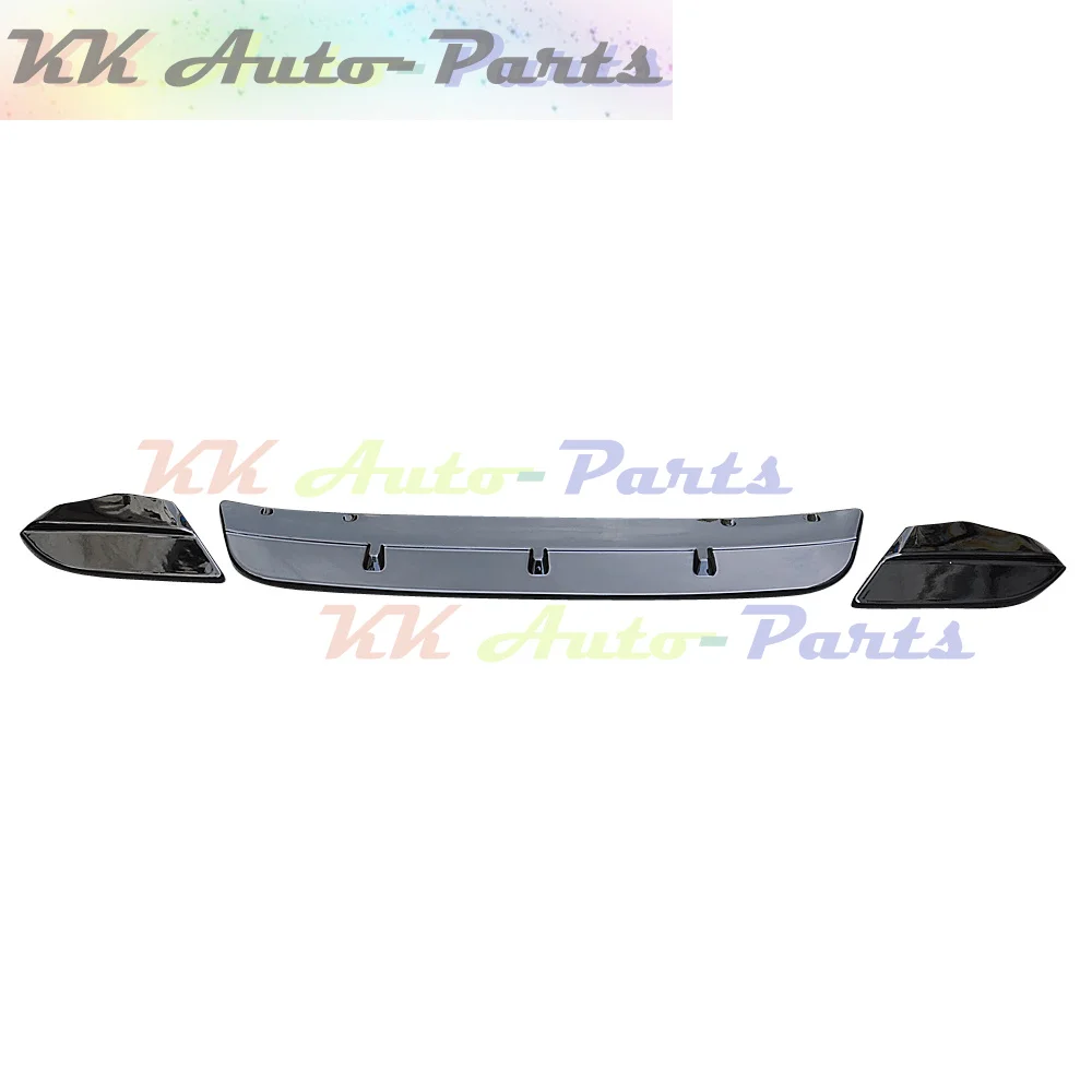 ABS Front Spoiler Bumper Chin Lip Splitters Protector Auto Tuning 3PCS For BMW X3M X4M F97 F98