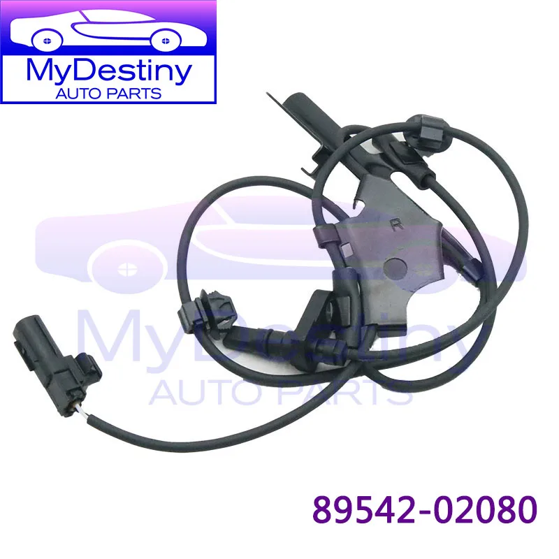 89542-02080 Front Right ABS Wheel Speed Sensor for Toyota Corolla 1.8L 2.4L 2007-2013 New 8954202080 89542 02080