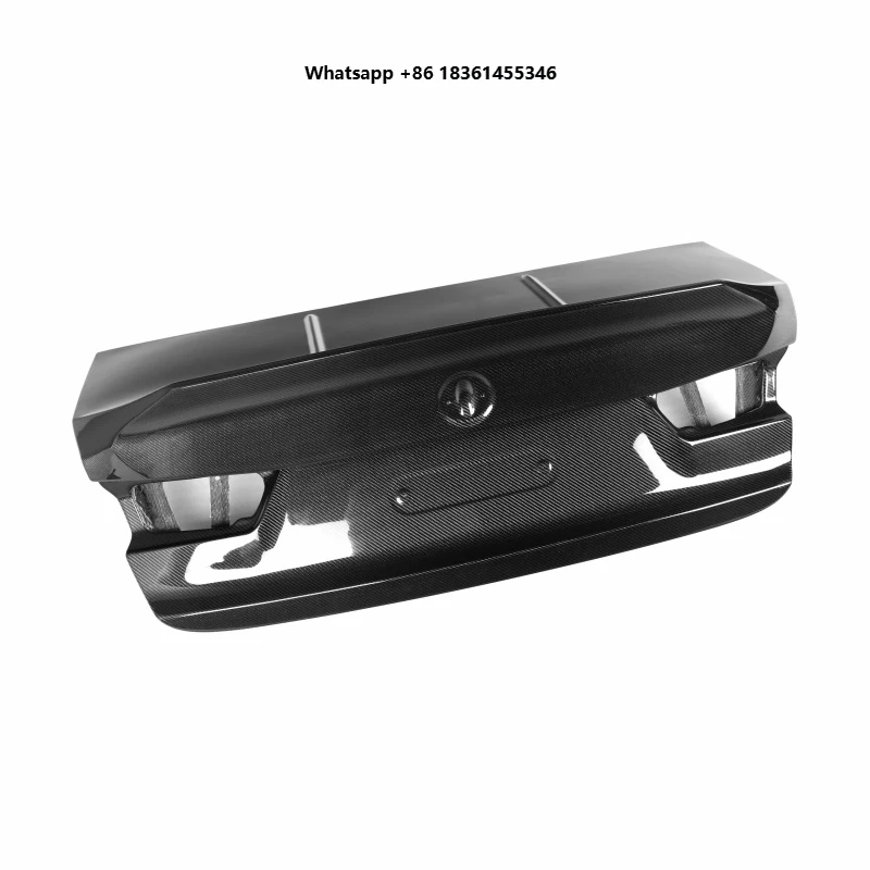 

For G20 M3 G80 2021+ CSL Style Dual Side Carbon Fiber Rear Trunk Cover Durable Exterior Modified Bodykit