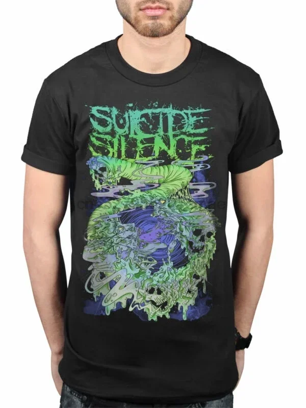 Suiciddee Silence Vortex T-Shirt Music Rock Band Deathcore