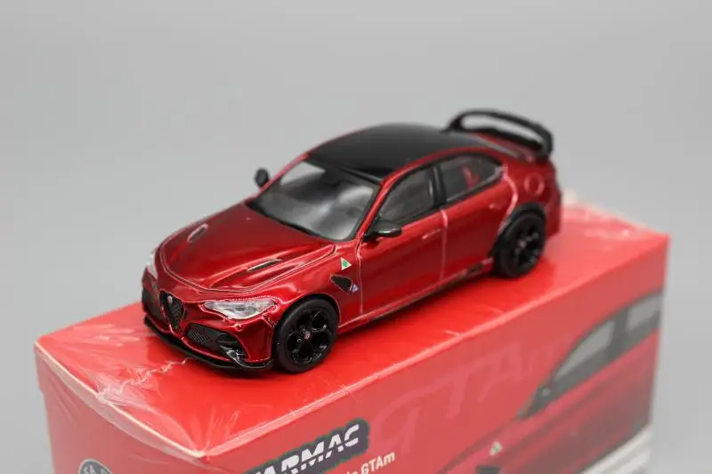 Tarmac1:64 Alfa Romeo Giulia GTAm Collection of die-casting alloy cart model ornaments gifts