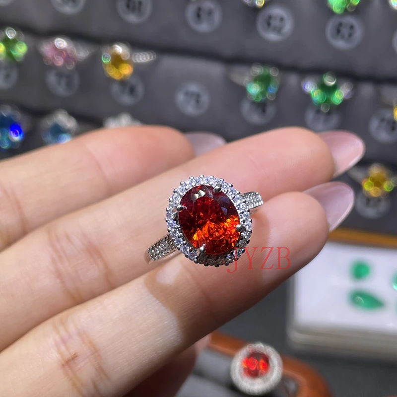 

Регулируемое кольцо из 100% стерлингового серебра 925 пробы с драгоценным камнем весом 4 карата в подарок вашей девушке. Натуральные и роскошные турмалиновые драгоценные камни