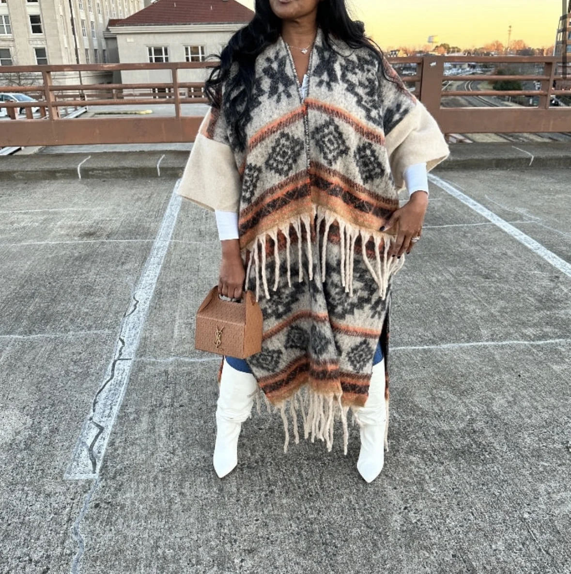 New African Lady Popular Printed Winter Cardigans Women Fashion Party Warm Long Kimonos Thick Female Streetwear Robe Jacket