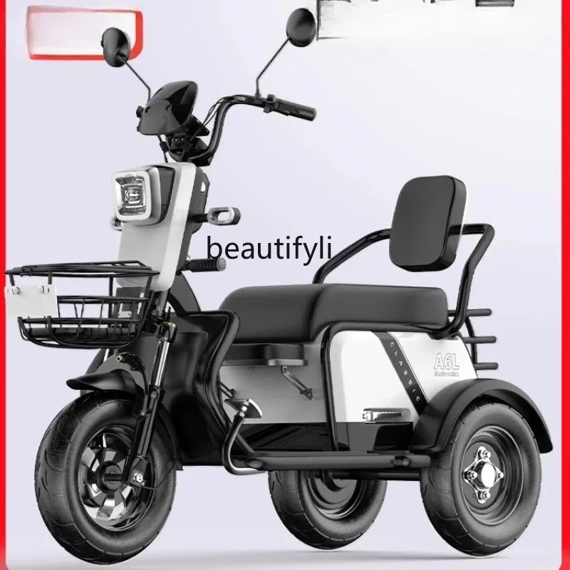 

Electric tricycle household small parent-child scooter women's battery car