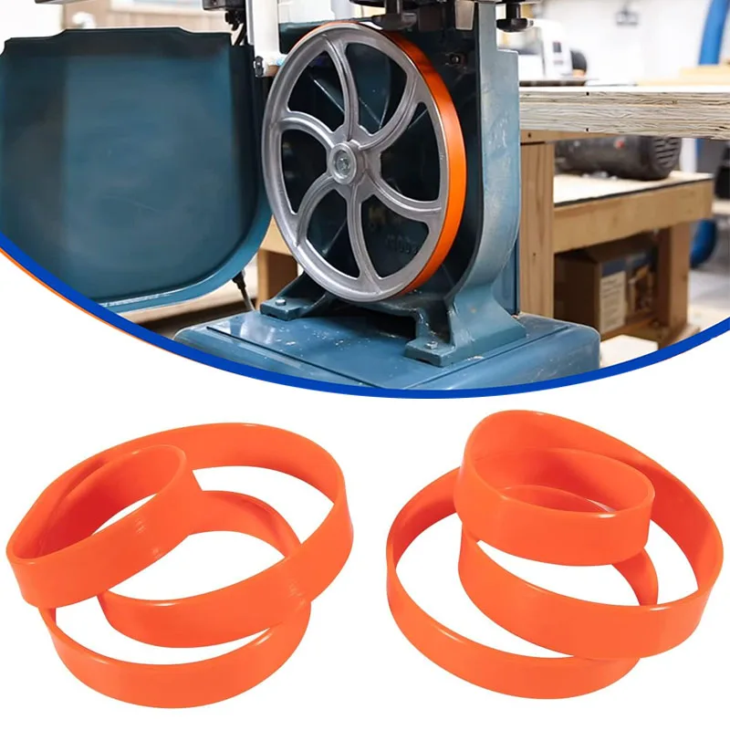 

905145 Polyurethane Band Saw Tires for 14" Delta Craftsman 3AD92501 (2 pack) No Adhesive Needed (14 inch x 1 inch x 1/8 inch)