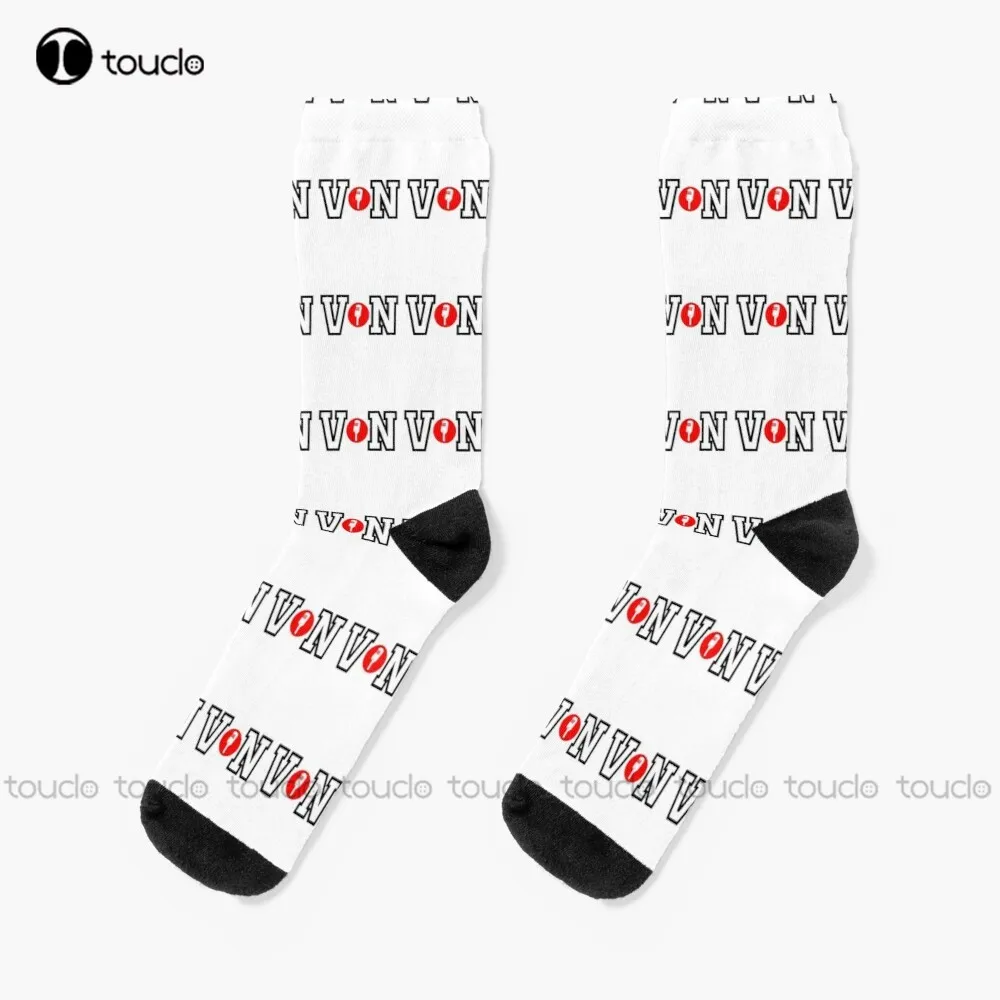 Vin Scully Socks Sock Boots 360° Digital Print Custom Gift Street Skateboard Socks Unisex Adult Creative Funny Socks Halloween