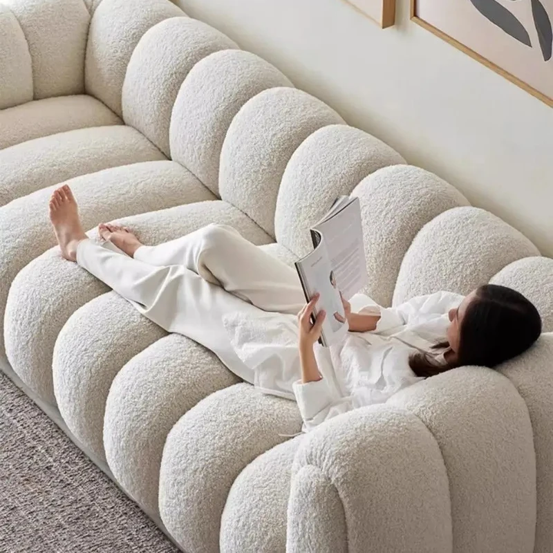 

Long Modern Living Room Sofas Relaxing Party Relaxing Lounge Aesthetic Soft Living Room Sofas Creative Muebles Balcony Furniture