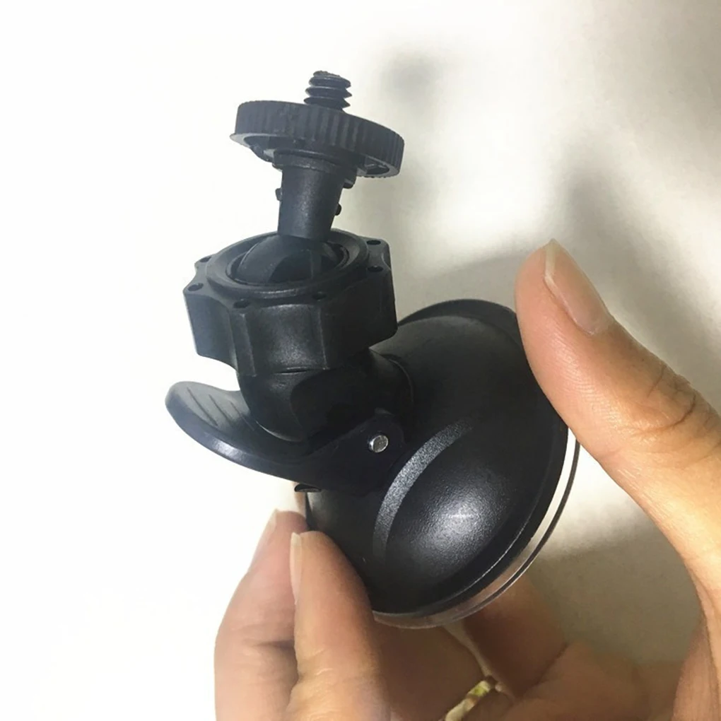 Car Windshield Camera Mount Video Recorder Foldable Adjustable Suction Cup Plastic Holder Bracket 54mm Diameter