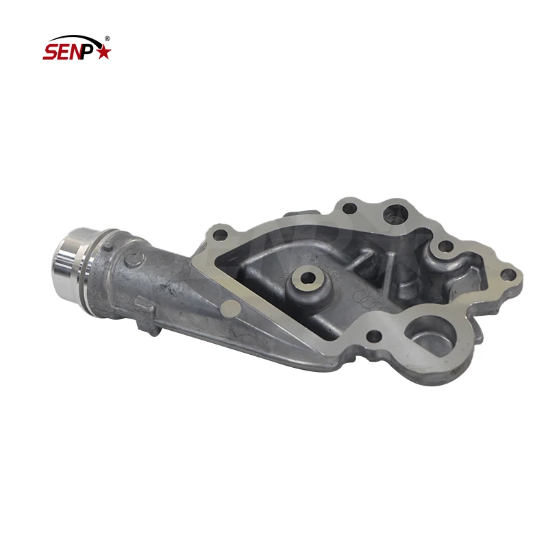 

SENP Auto Cooling Parts Hot Sale Engine Cooling Thermostat Housing Cover Connector/Aluminum For Audi Q7/Touareg OEM 06E121161BB