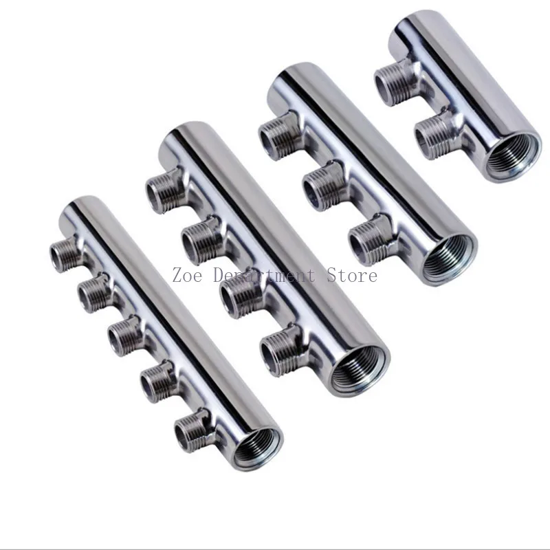 DN20 304 stainless steel water way manifold manifolds for floor heating