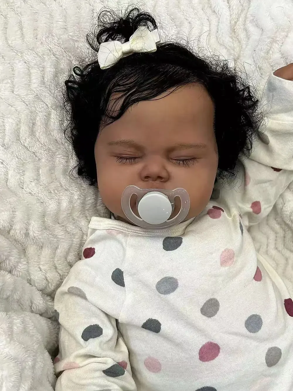 DLS Personalizzato Fornitura limitata 25 pollici Reborn Baby Pickle con capelli radicati a mano Bambola già finita con vestito diverso