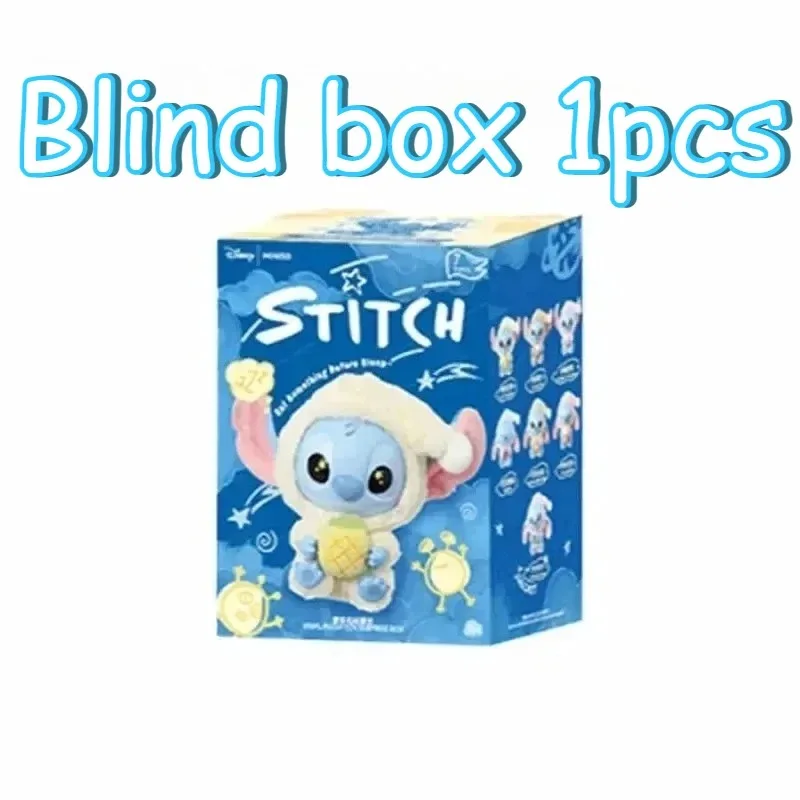 

2025 Stitch Animals Party Series Blind Box Flocking Fluffy Dolls Cute Mysterious Toy Gift Decor