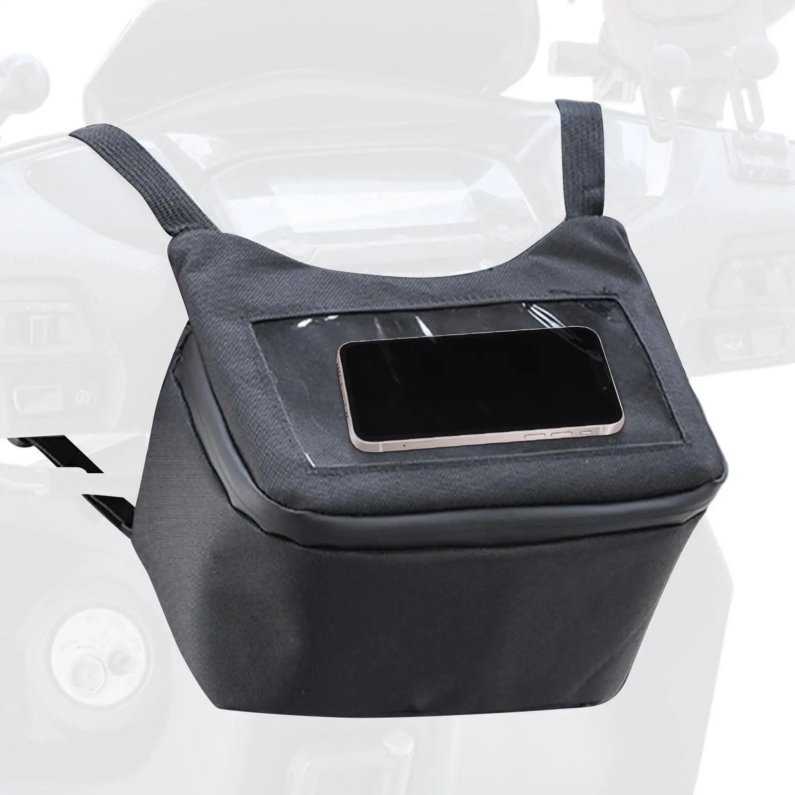 

Мотоциклетная сумка, водонепроницаемая передняя сумка, сенсорный экран, окно, сумка для хранения мотоцикла для мотоцикла, скутера, ключ, кошелек, телефон, поездки на работу