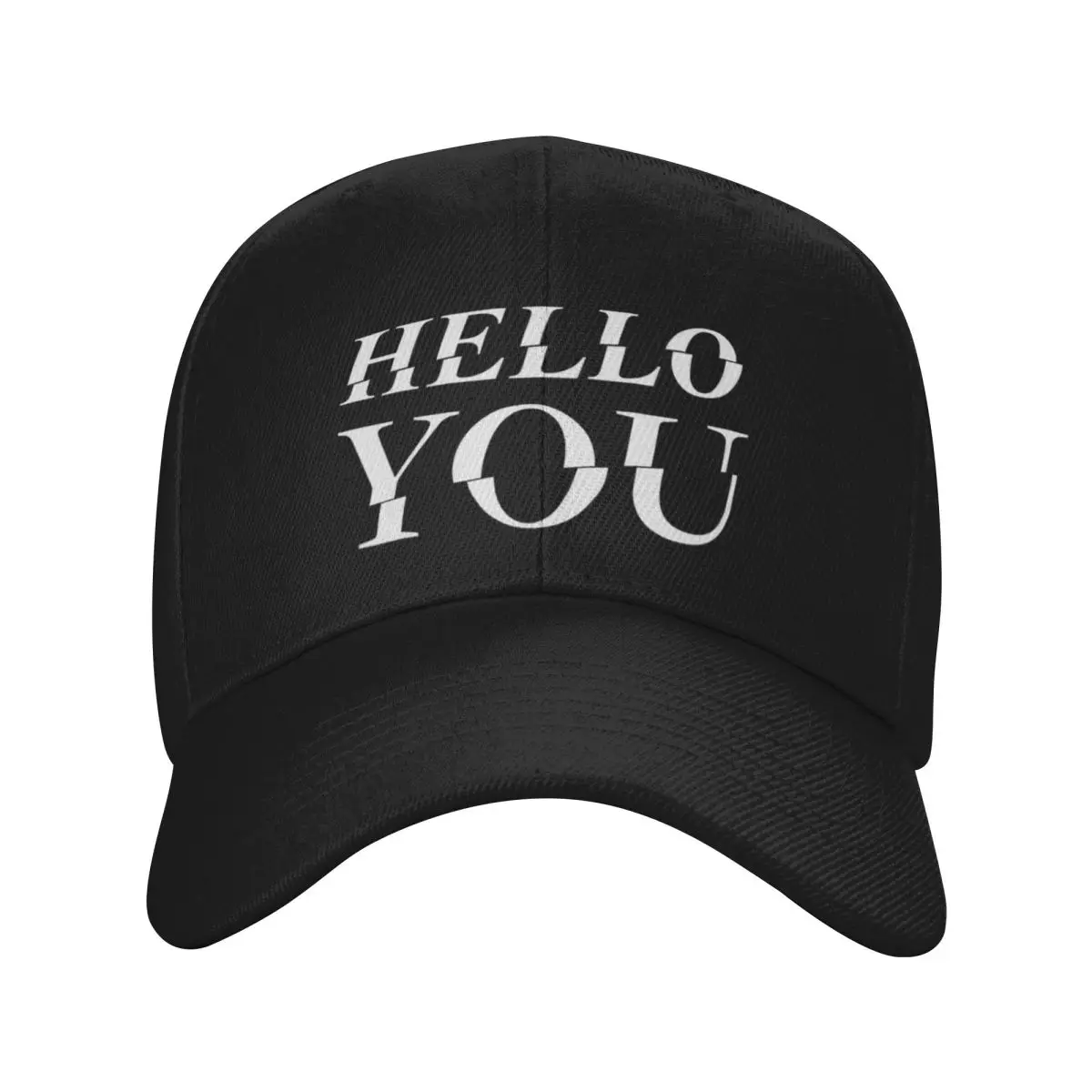 Fashion Hello You baseball cap Denim Fabric Baseball Cap Hats For Men