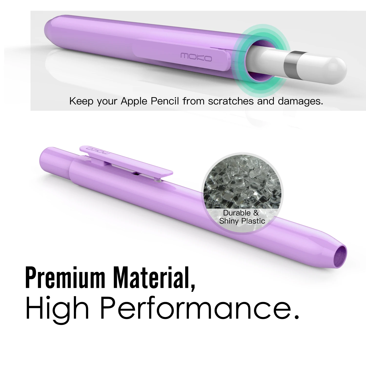 MoKo Holder Case for Apple Pencil 1st Generation,Retractable Apple Pencil 1st Generation Case Protective iPad Pencil Sleeve Skin