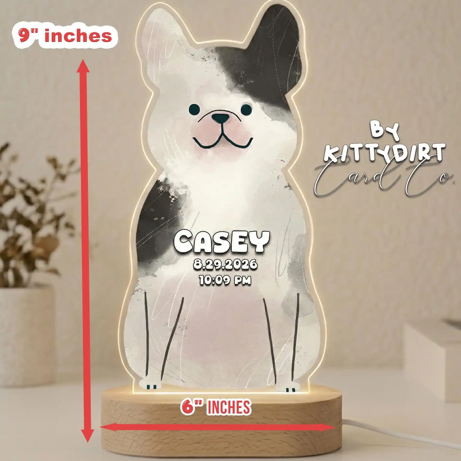 Personalized customized acrylic plaque