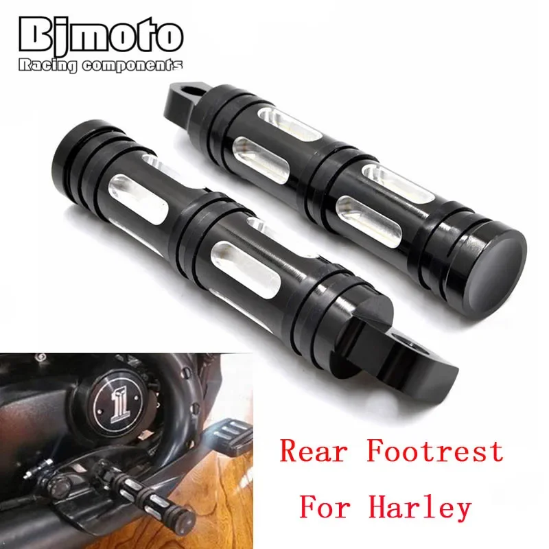 

1 Pair CNC Rear Footrest Motorcycle Foot Peg Support Rest Levers For Sportster 883 Dyna Touring Motocross Male Mount