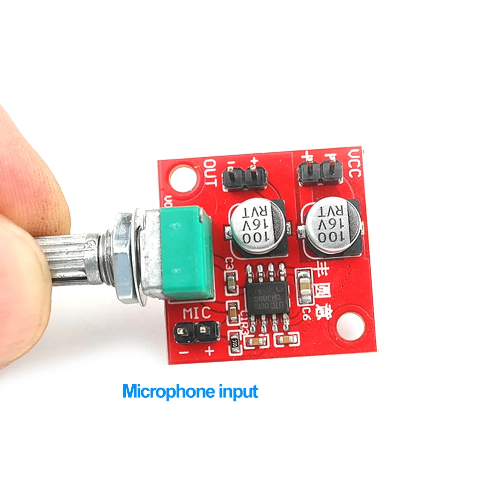 DC4-12V LM386 Electret Microfoon Versterker Board Microfoon Pickup Module Kan Koptelefoon Rijden Kleine Power Luidsprekers Groothandel
