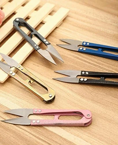 5-Pack Embroidery Sewing Snips Thread Cutter Scissor Yarn Nipper Small Craft Set