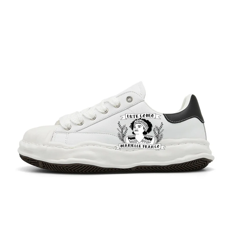 

Lute Como Marielle Franco retro fashion street sneakers, designed for retro fashion, comfort, and versatility, suitable for stre