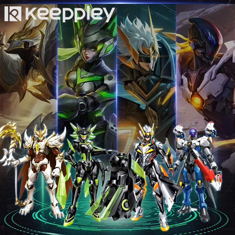 

Keeppley Honor of Kings строительные блоки игра периферийное солнце Ce mecha модель робота детские игрушки крутые подарки на день рождения