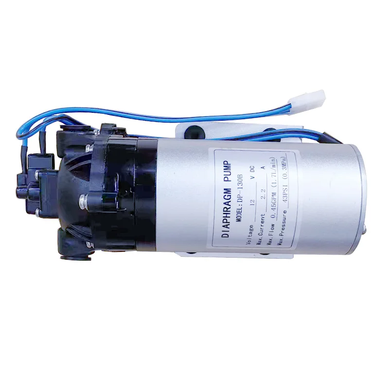 12V/24V miniature diaphragm pump household DC booster pump high pressure self-priming spray pump reverse osmosis