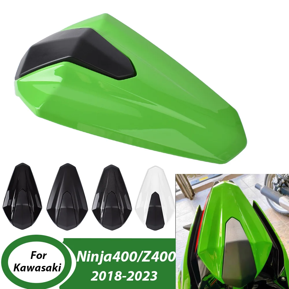 

Крышка заднего сиденья мотоцикла (соло) для Kawasaki Ninja400 2018-2024, Z Z400, обтекатель пассажирского сиденья, аксессуары для мотоциклов