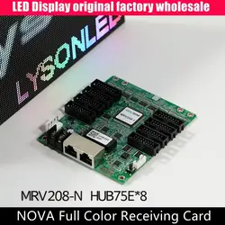 Novastar MRV208-N Full Color Receiving Card for P2.5/P3/P3.91/P4/P5/P6/P8/P10 LED Display Panel RGB Compatible with LED Screens