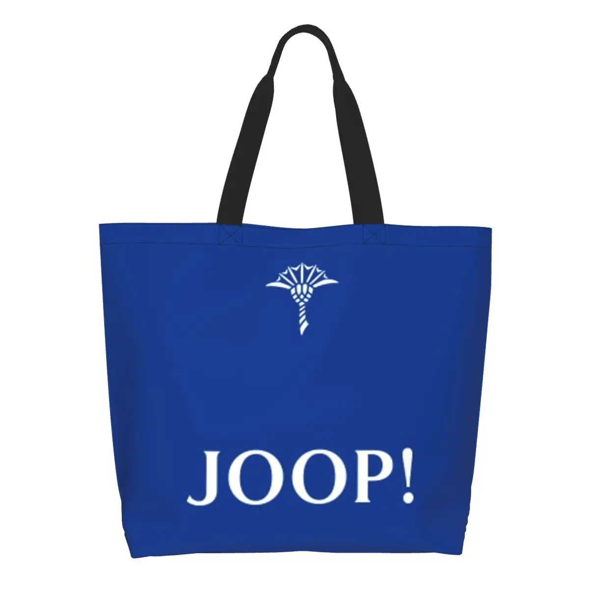 Benutzerdefinierte Joops Logo Shopping Canvas Taschen Frauen Recycling große Kapazität Lebensmittel Shopper Tragetaschen