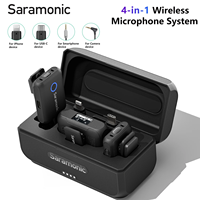 Saramonic Blink500B2+ Wireless Lavalier Lapel Microphone for iPhone Android DSLR Cameras USB-C Live Streaming Youtube Recording