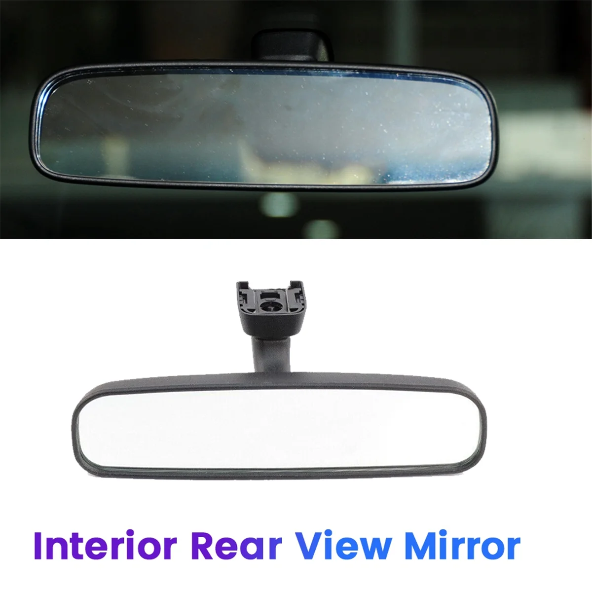 MN124448 Car Interior Rear View Mirror for Mitsubishi Pajero V73 V93 V97 Lancer Evolution EVO 8 9 X