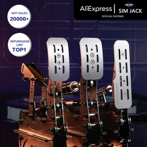 Pedal SİMJACK PRO Pedallar, yarış, Evet, Evet, Yarışın Simatörü, PC, Sensör, HE-Pedalın yük Hücresi üzerindeki basınç, hidrolik 6 Büyük satış, su ile çalışan №2'ye pedal çevirin