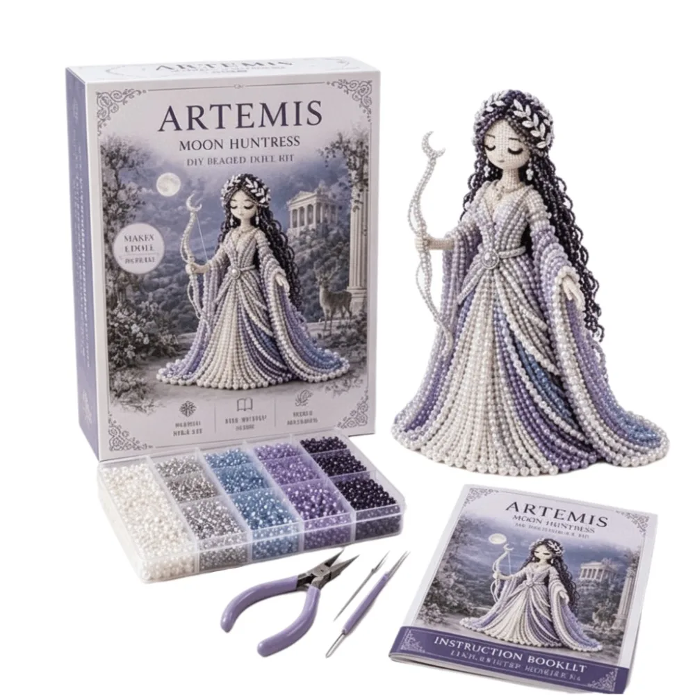 3d-design-beaded-goddess-diy-kit-weaving-technique-miniature-size-handmade-beading-kit-decorative-ornament-mythological-theme