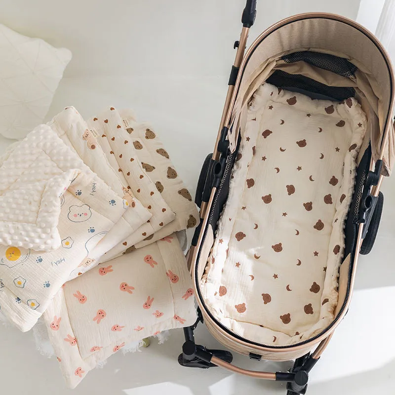 BabyfondBaby stroller four season universal walking seat, car cushion, lying pad, sleeping pad accessories