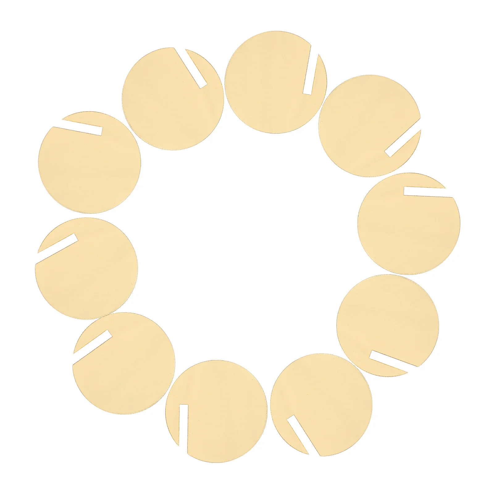 180 قطعة من علامات المشروبات المستديرة من الأكريليك، قابلة لإعادة الاستخدام، علامات مشروبات الحفلات، خفيفة الوزن ومقاومة للكسر