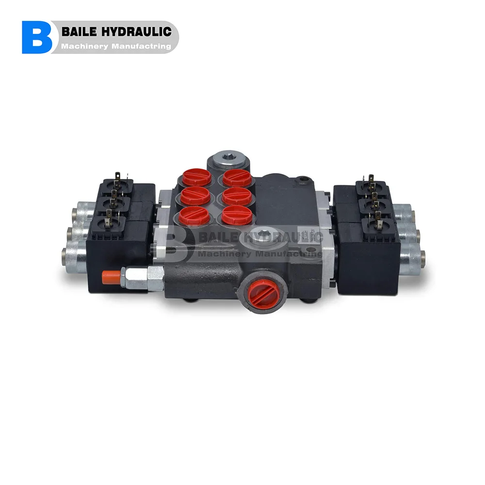 SDM141 Series 3 sections  Monoblock  Directional control valves SDM141F-OT