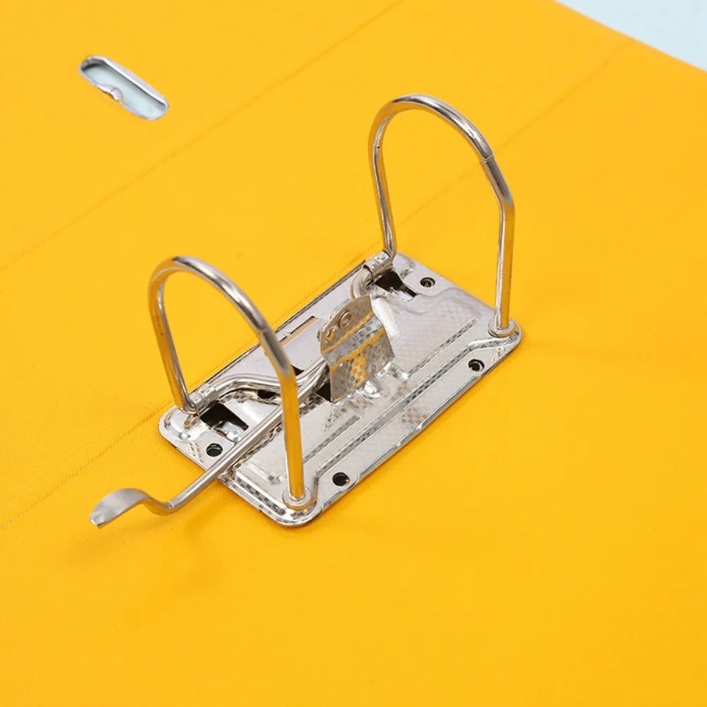 Carpeta portátil de 2 anillas con palanca de archivo, carpeta de arco A4, carpetas de plástico de alta capacidad, carpeta de dos agujeros, suministros de oficina