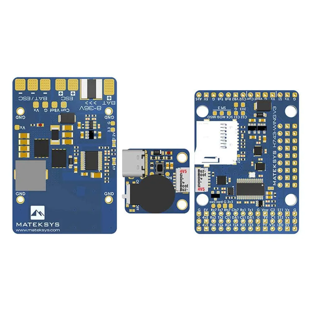 MATEKSYS H743-WING V3 ArduPilot INAV 3-8S H743 Flight Controller