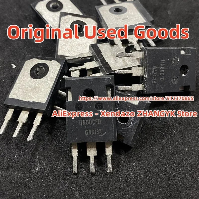 10pcs/lot Original SPW11N60CFD 11N60CFD 11N60 650V 11A TO247-3 With damping MOSFET N-CH