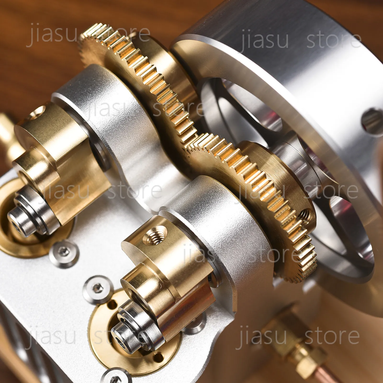 Working Steam Engine Model Retro Design Large Heating Boiler CNC Machinable Real Operate Steam Toy Model