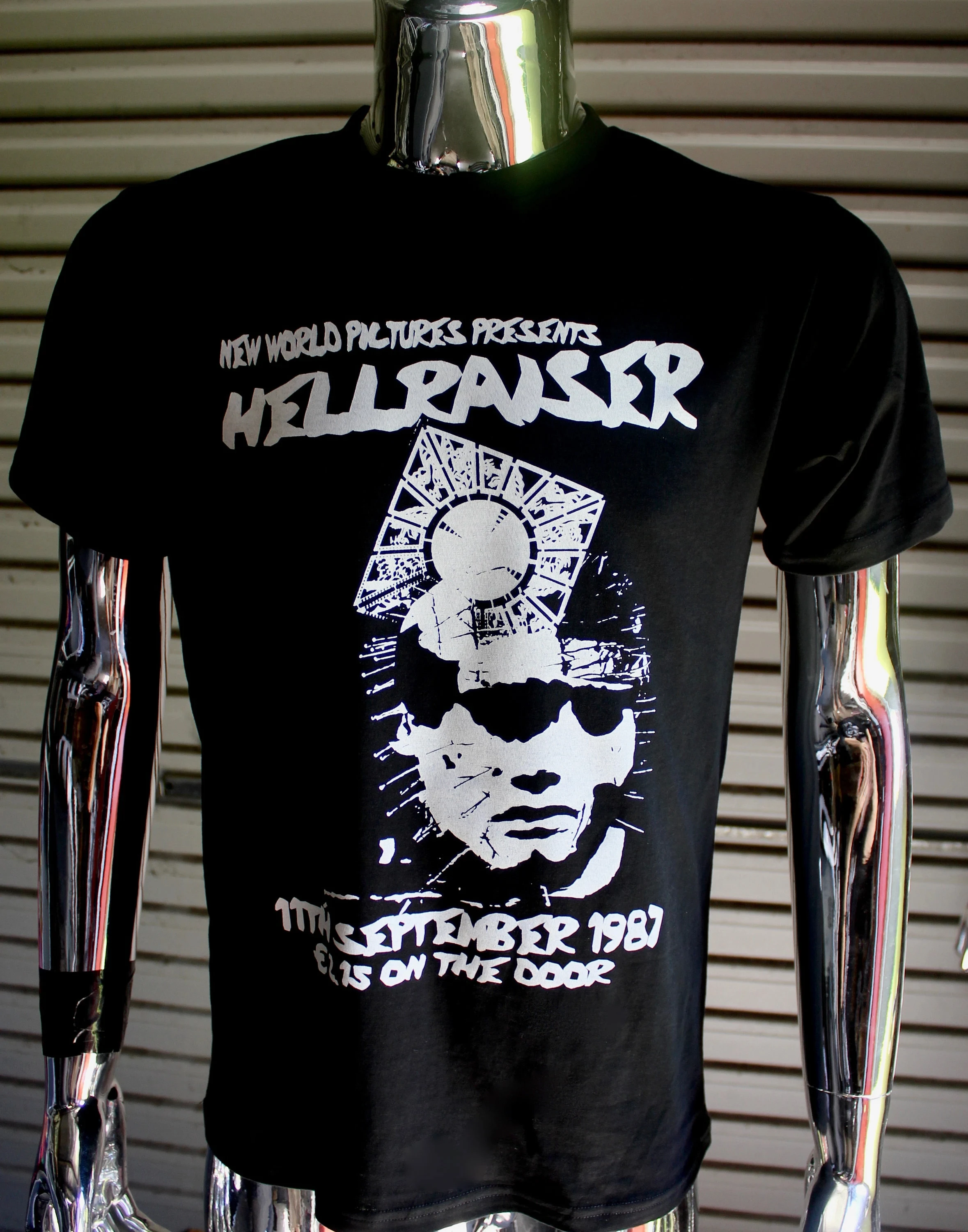Hellraiser Movie Pattern Printed T-shirt for Spring and Summer Women's New Fashion Trend Top Short Sleeve Comfortable T-shirt