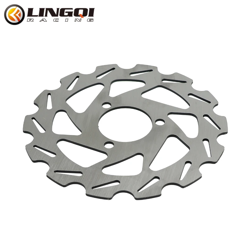 LINGQI RACING 140mm 3 Hole Disc Brake Rotors Pads For 47cc 49cc 2 Stroke Mini Dirt Pocket Bike ATV Quad Gas Electric Scooter - view 4