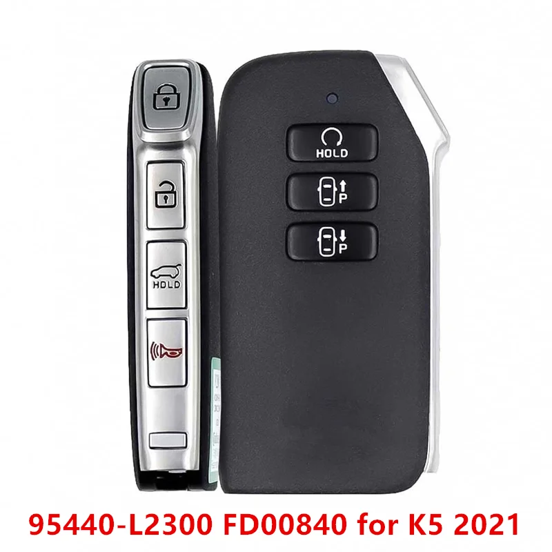 

Сменный 7-кнопочный смарт-брелок KEYECU 433 МГц 95440-L2300 FD00840 для KIA K5 2021