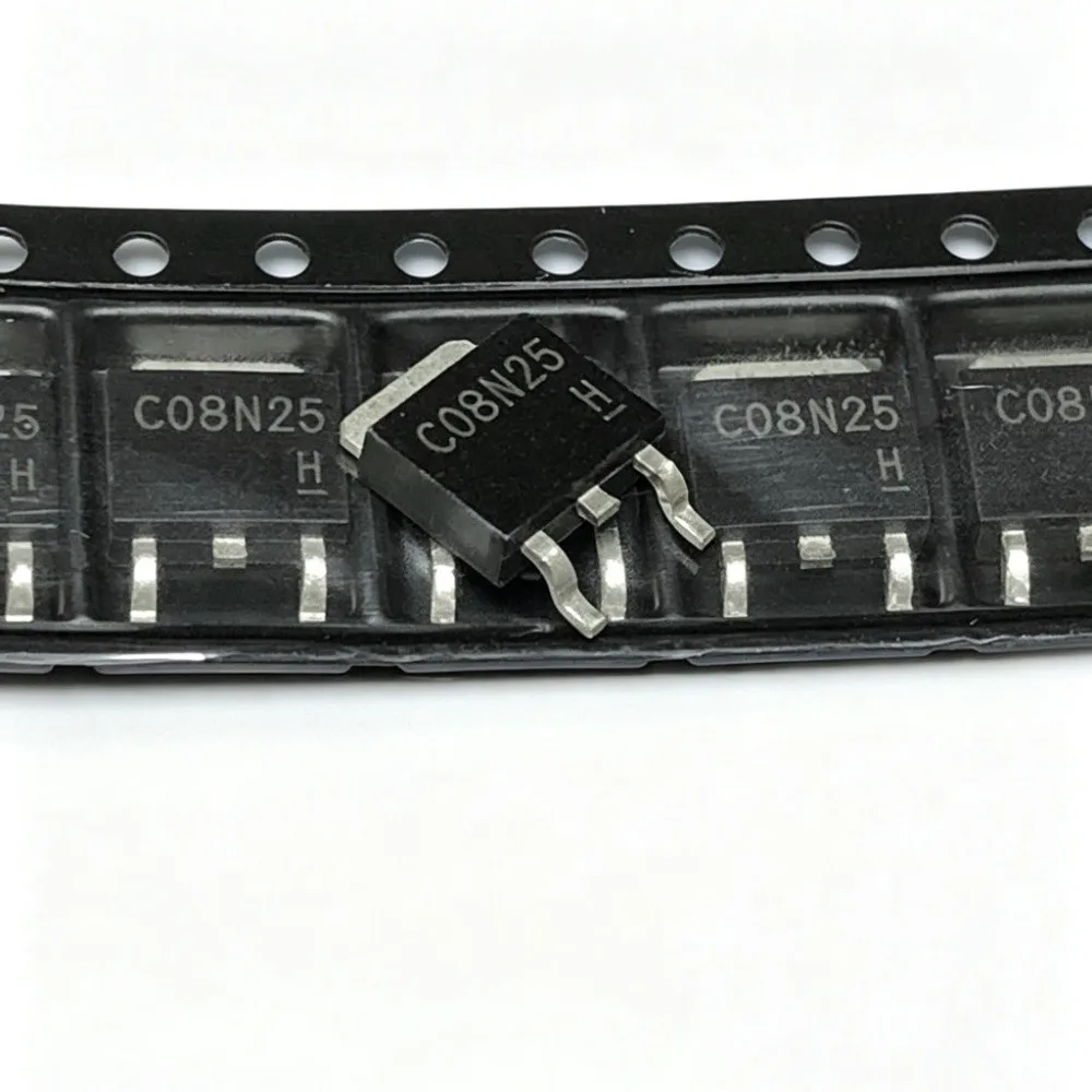 5PCS D10NM60N 10NM60N C08N25 250V 8A 4N04L04 IPD90N04S4L-04 40V 90A 130N6F7 D130N6F7 FQD7P20-200V -7A VS8066AD 80V 60A TO-252
