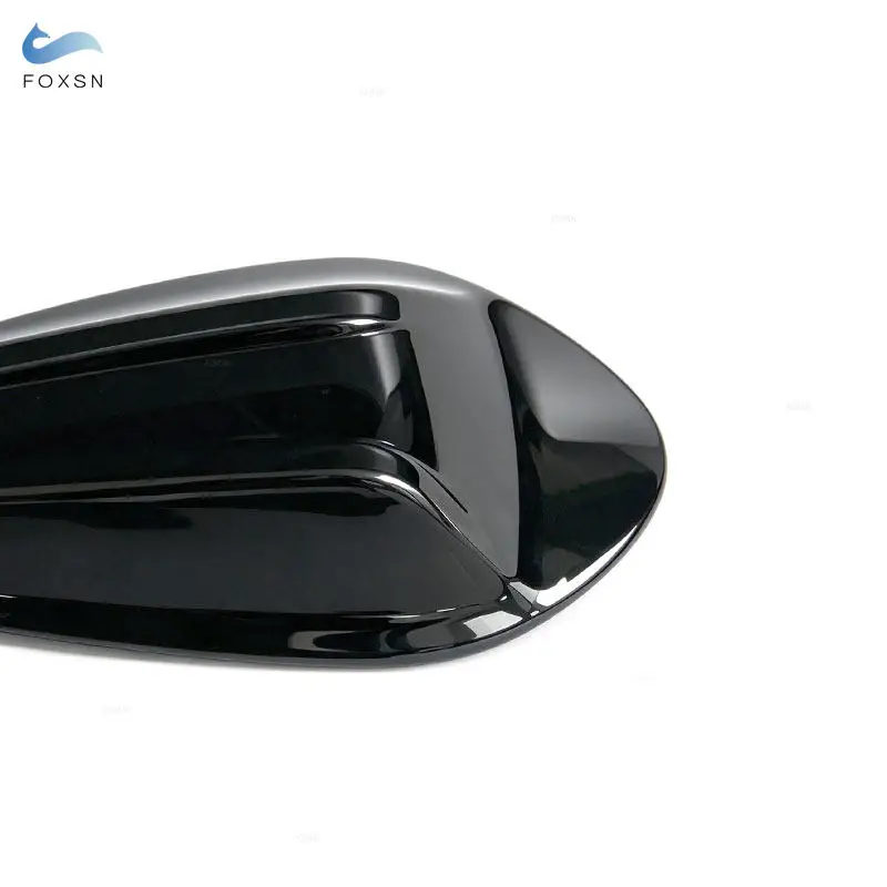 ABS Car Roof Shark Fin Antenna Aerials Cover Glossy Black Trim For BMW 2 3 4 Series Coupe G42 G20 G28 G22 M3 G80 X5 X6 2023 2024